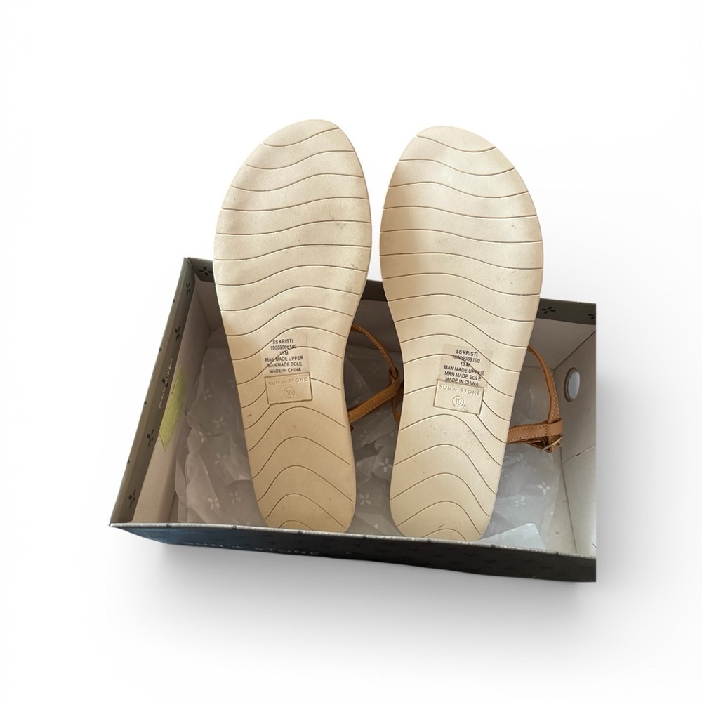 Sun + Stone Tan Women's Sandals - Picture 2 of 2